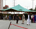 معترضان کابل شماری از خیمه‌های شان را برچیدند